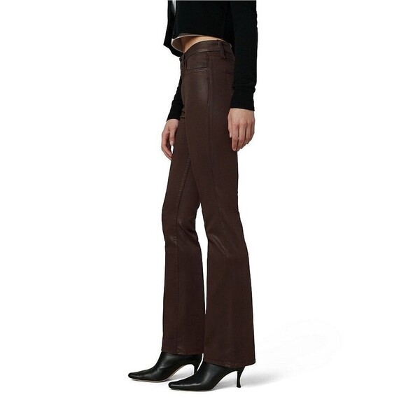Joe’s Jeans Women’s 26 Hi Honey Coated Chocolate Rich Espresso Boot Cut Hi Rise - Picture 3 of 13